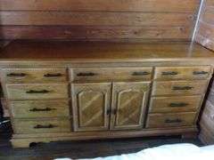 Nice 12 Drawer Wooden Dresser
