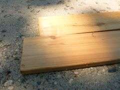 (2) New Cedar Boards
