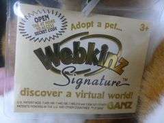(3) Collector Stuffed Toys - Ty / Webkinz Signature