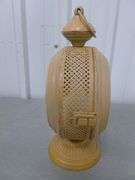 Metal Candle Lantern With New Pillar Candle