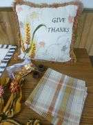 Group Of (4) New Fall Themed Couch Pillow Covers / Pillow / Related Items