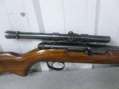 Remington Model 550-1 .22 S, L & LR Semi-Auto Action With Weaver B4 Scope & Case