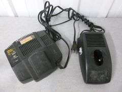 (2) Cordless Power Tool Chargers - Craftsman Professional 1 Hour / Unknown Brand