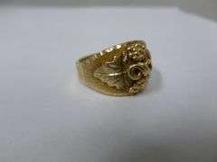 Nice Men's BH Gold 10K Black Hills Gold Ring Size 8 - Weighs 7 Grams