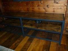 Nice Metal Framed Display Shelf