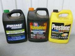 (3) Partial 1 Gallon Containers Of Antifreeze