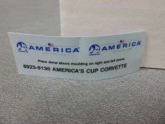 New Collectible Ertl - AMT America Corvette Convertible Dealer Promo Car No. 8923