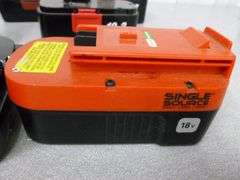 Group Of (12) Used Power Tool Batteries