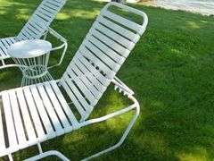 Nice (3) Piece Beach Lounger Set