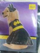 New Batman Dog Costume Size Medium