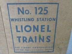 Vintage Lionel Trains Whistling Station No. 125