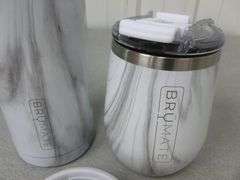 (2) Brumate Insulated Stainless Travel Mugs