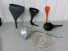 Group Of (5) Funnels - Siphon Hose