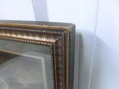 Vintage Framed & Matted Picture