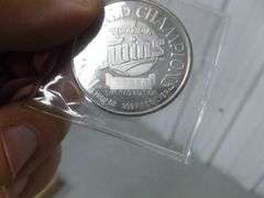 1991 Minnesota Twins World Champions - .999 1Oz. Silver Coin