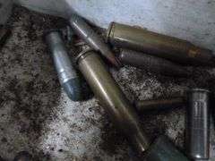 Mixed Group Of Vintage Ammo / Brass - .410 / Rifle / Pistol