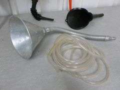 Group Of (5) Funnels - Siphon Hose