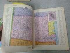 Group Of Vintage Maps / Geography Book - 1942 J.F French War Map