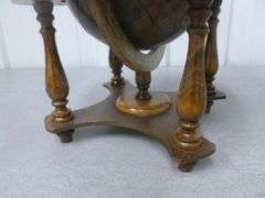 World Globe Themed - Wooden Mantle Decoration