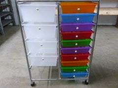 Portable Organizer Cart - 14 Drawer