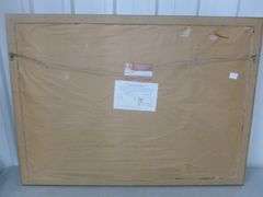 Large " Closed For The Winter " Framed & Matted Print 26.5" x 37"