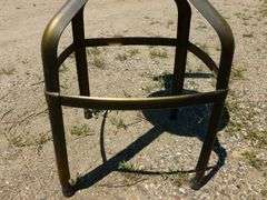 Metal Shop Stool 41" H