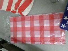 Group Of Patriotic Themed Picnic Items - Party Lights