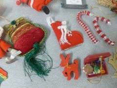 Large Group Of Christmas Decor / Ornaments