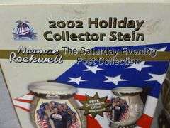 Miller Brewing - 2002 Norman Rockwell " Package From Home " Collector Stein