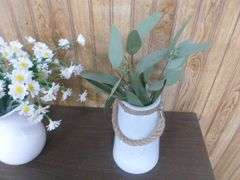 Group Of (2) Artificial Plant / Flower Decorations