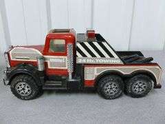 Tonka Fire Truck / Buddy L Tow Truck - 11" & 13" L