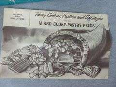 Vintage Mirro Cooky - Pastry Set