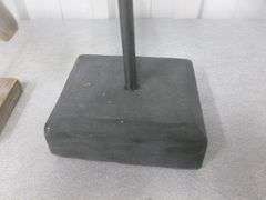 (2) Heron Themed Mantle Decorations - 14" & 26" H