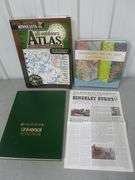 Group Of Atlas / Map Books - Hinckley Burns Collectible