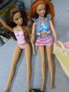 Large Group Of Doll Furniture / Accessories / Barbie Dolls