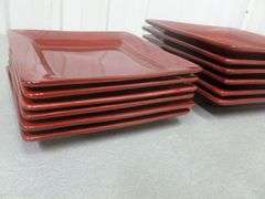 Pier 1 Imports (12) Piece Square Plate Set