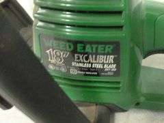 Weed Eater Excalibur 18" Stainless Steel Blade Trimmer Model EHT-18D