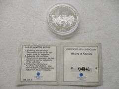 $20 Proof Liberia D-Day Landing 1944 .999 Silver 20 Grams