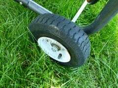 Large Portable Hose Reel With Long Length Of Garden Hose