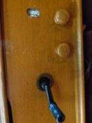 The Country Belle - Old Fashioned Telephone Themed Wooden Wall Mount Radio