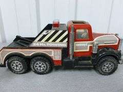 Tonka Fire Truck / Buddy L Tow Truck - 11" & 13" L