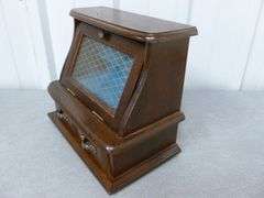 Wooden Jewelry Box / with Music Box