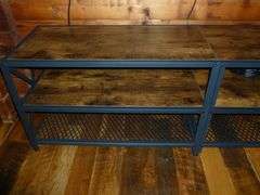 Nice Metal Framed Display Shelf