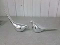 (2) Dove Mantle Decorations - 11.5" L