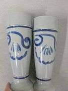 (2) Collectible Gerz Germany Beer Steins - 9.5" H