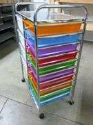 Portable Organizer Cart - 14 Drawer