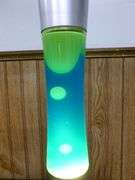 Sharper Image Lava Lamp With Blue Tooth Speaker - 18" H