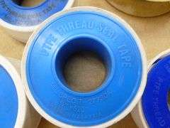 Large Group Of Plumbers Tape