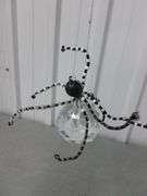 Custom Made Crystal Spider Decoration - (3) Cast Iron Spider Decorations