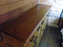Nice 12 Drawer Wooden Dresser